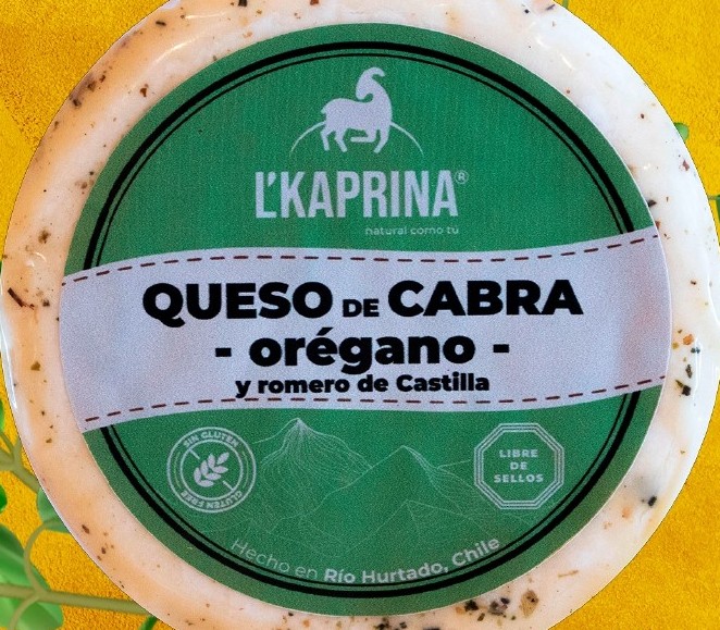 Queso de cabra Orégano y Romero de castilla